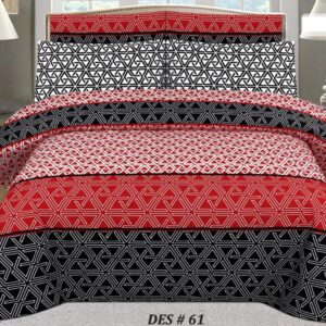 Ruby Fashion D955- Bed Sheet Set