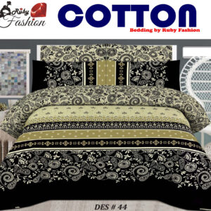 Cotton High Quality Bed Sheet Set (Ruby Fashion D1540)