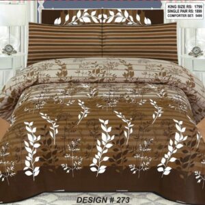 Salonika Cotton High Quality Bed Sheet Set (A.D Collection D1749)