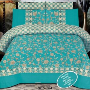 Salonika Cotton High Quality Bed Sheet Set (A.D Collection D1752)