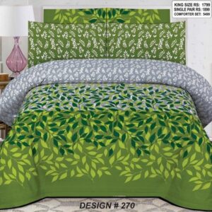 Salonika Cotton High Quality Bed Sheet Set (A.D Collection D1741)